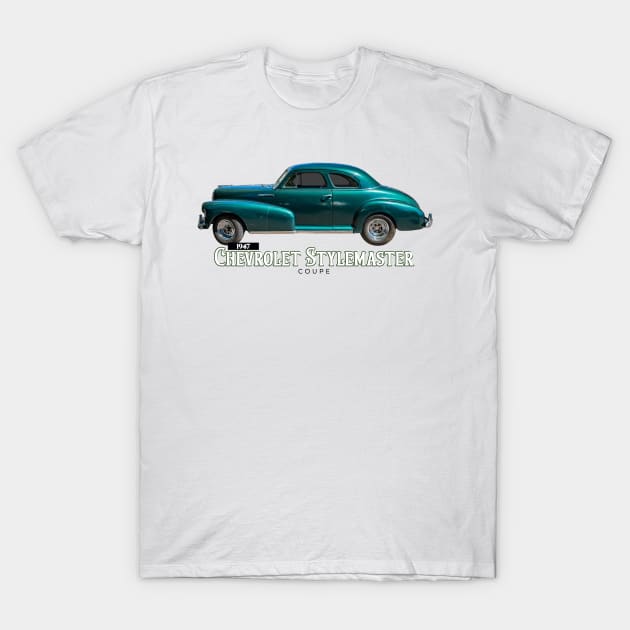 1947 Chevrolet Stylemaster Coupe T-Shirt by Gestalt Imagery